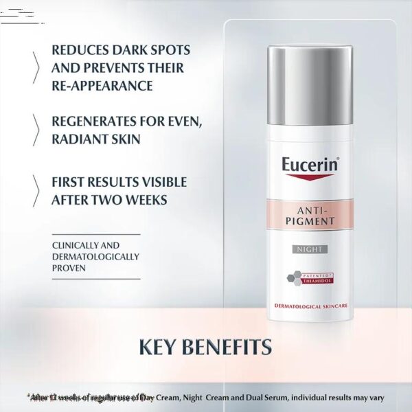 Eucerin Anti-Pigment Face Night Cream for all skin types 50m - Image 2